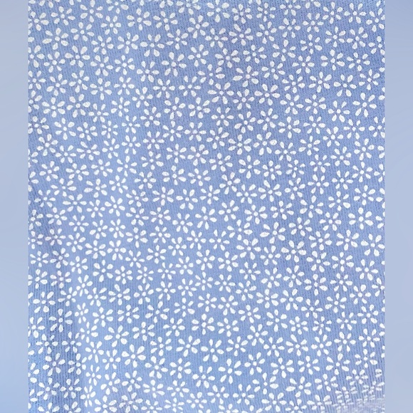 Brandy Melville Womens Blue and White Floral Mini Dress Small NWOT - Picture 6 of 6